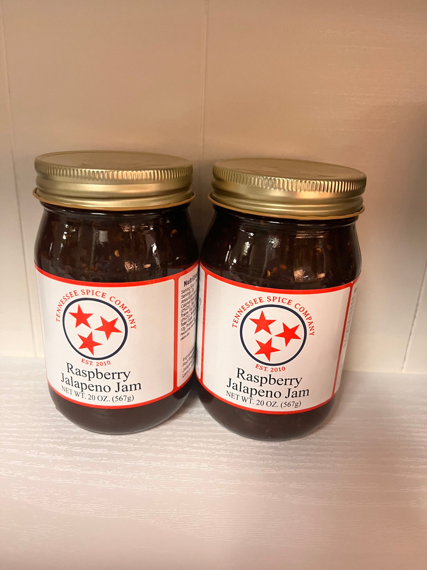 Tennessee Spice Company Raspberry Jalapeño Jam