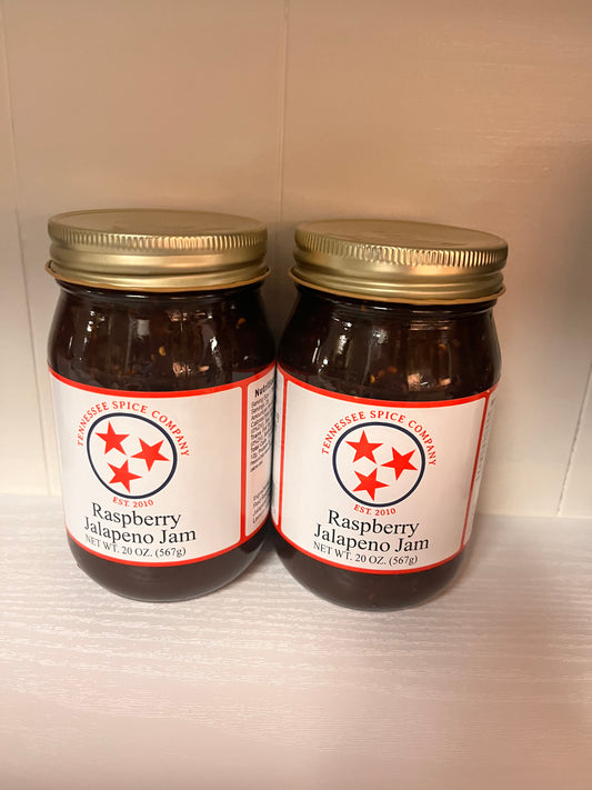 Tennessee Spice Company Raspberry Jalapeño Jam